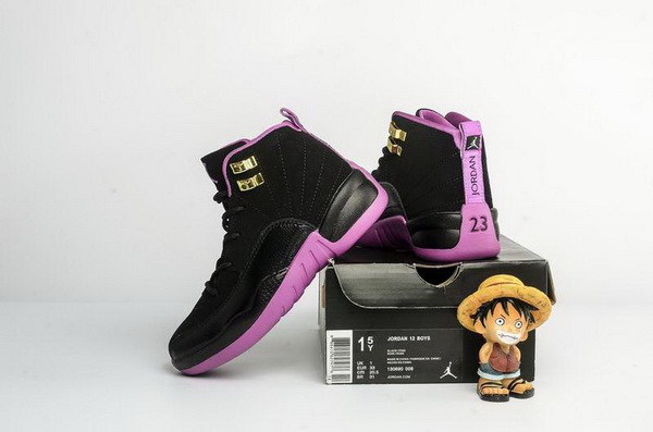 Air Jordan 12 Kids shoes--008